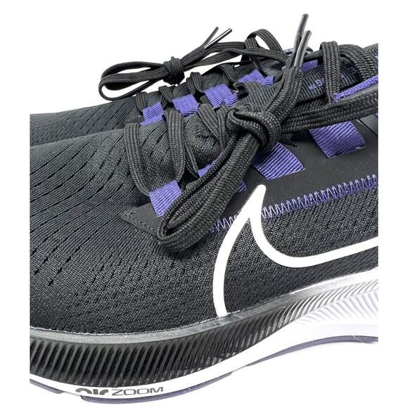 Nike TCU Horned Frogs Air Zoom Pegasus 38 Running Shoe Black DJ0855-001 Size 10 main image 12